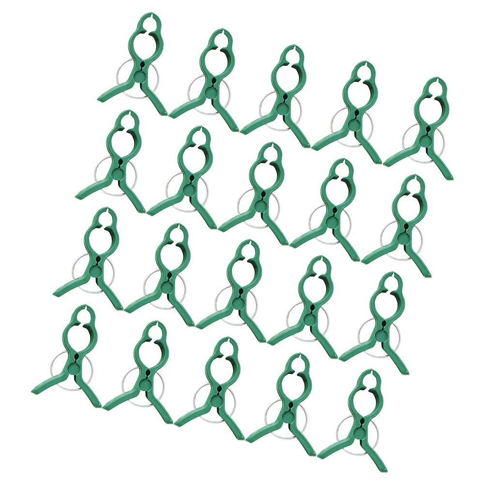 Vine Climbing Plastic - 60개입 플라스틱 식물 지지대 클립, 토마토,